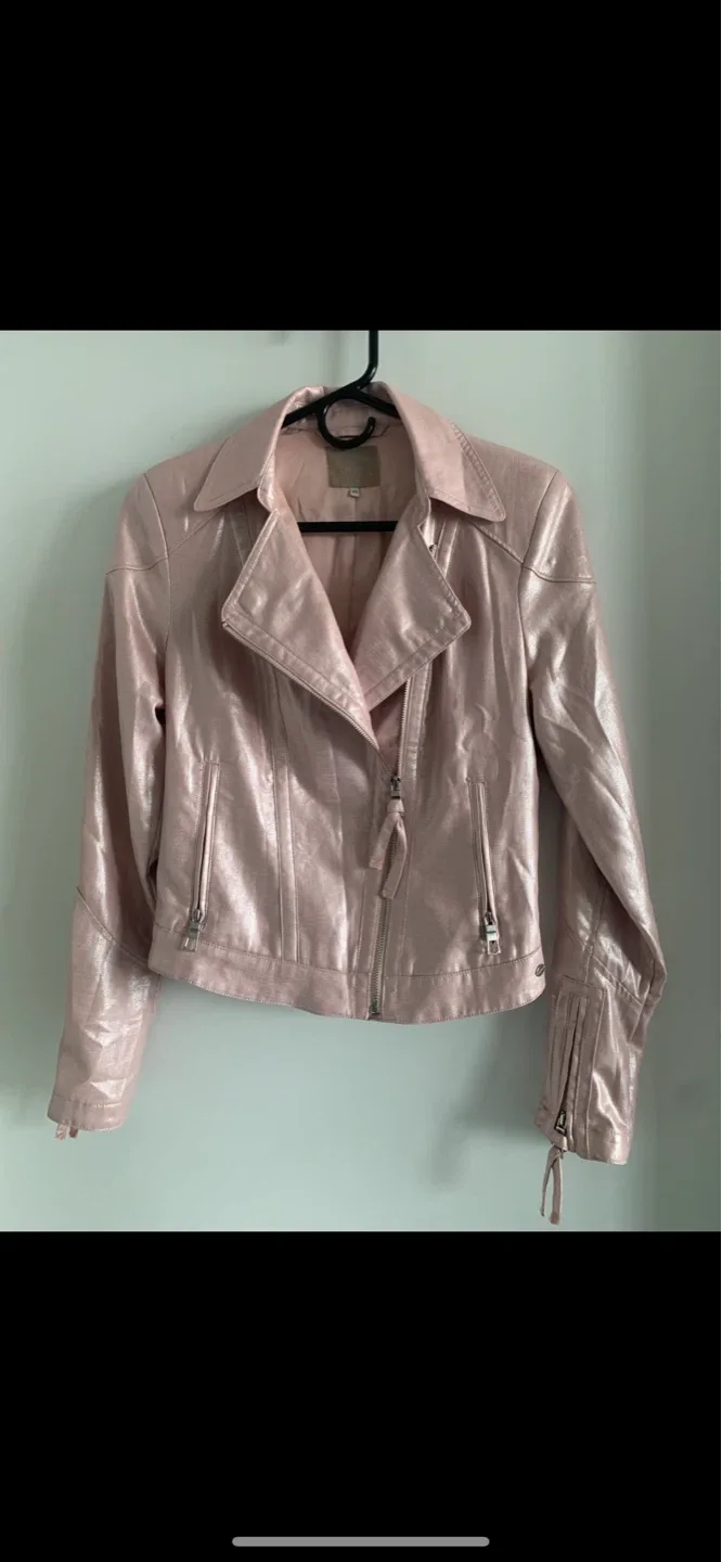 GUESS Metallic Biker Jacket - photo 3