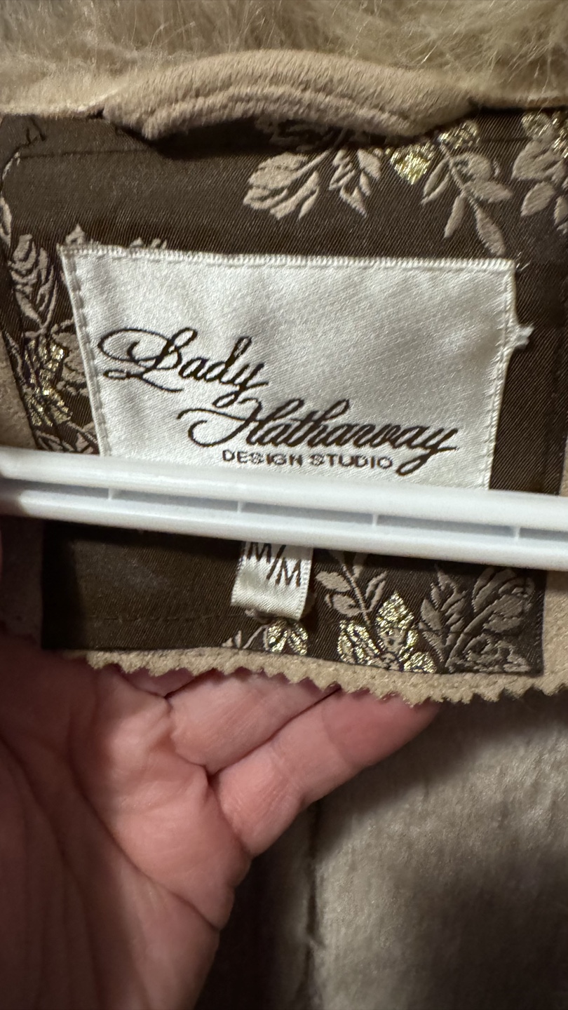 Lady Hathaway Design Studio Faux Fur Lined Coat - M - photo 2