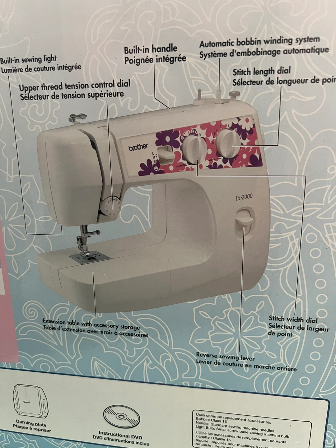 Brothers Sewing Machine LS-2000