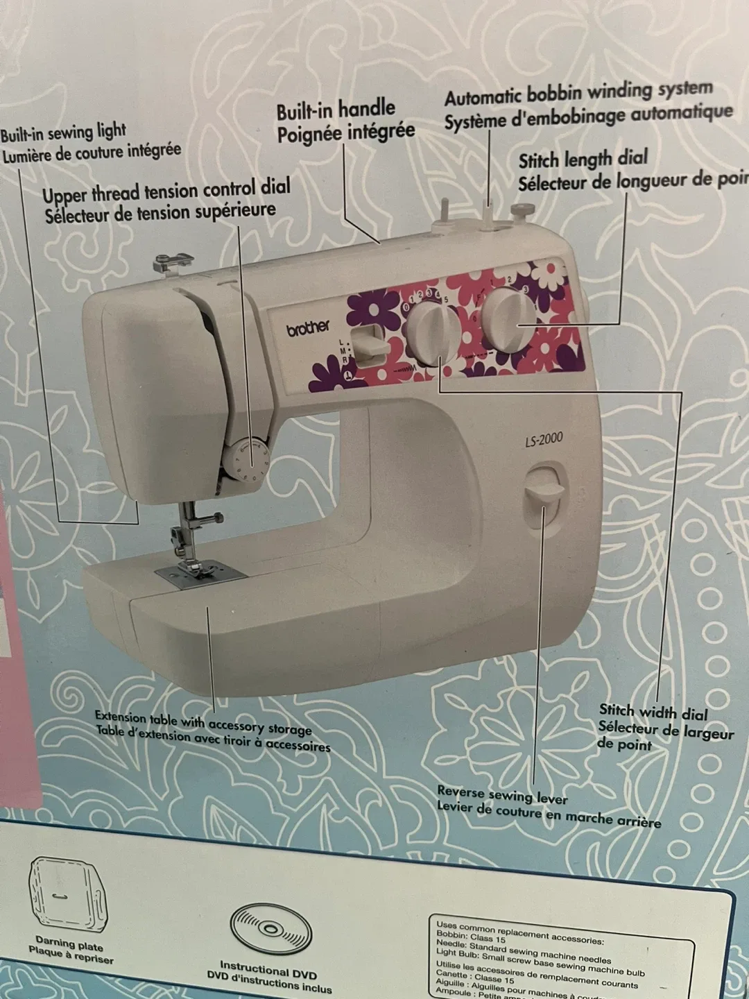 Brothers Sewing Machine LS-2000
