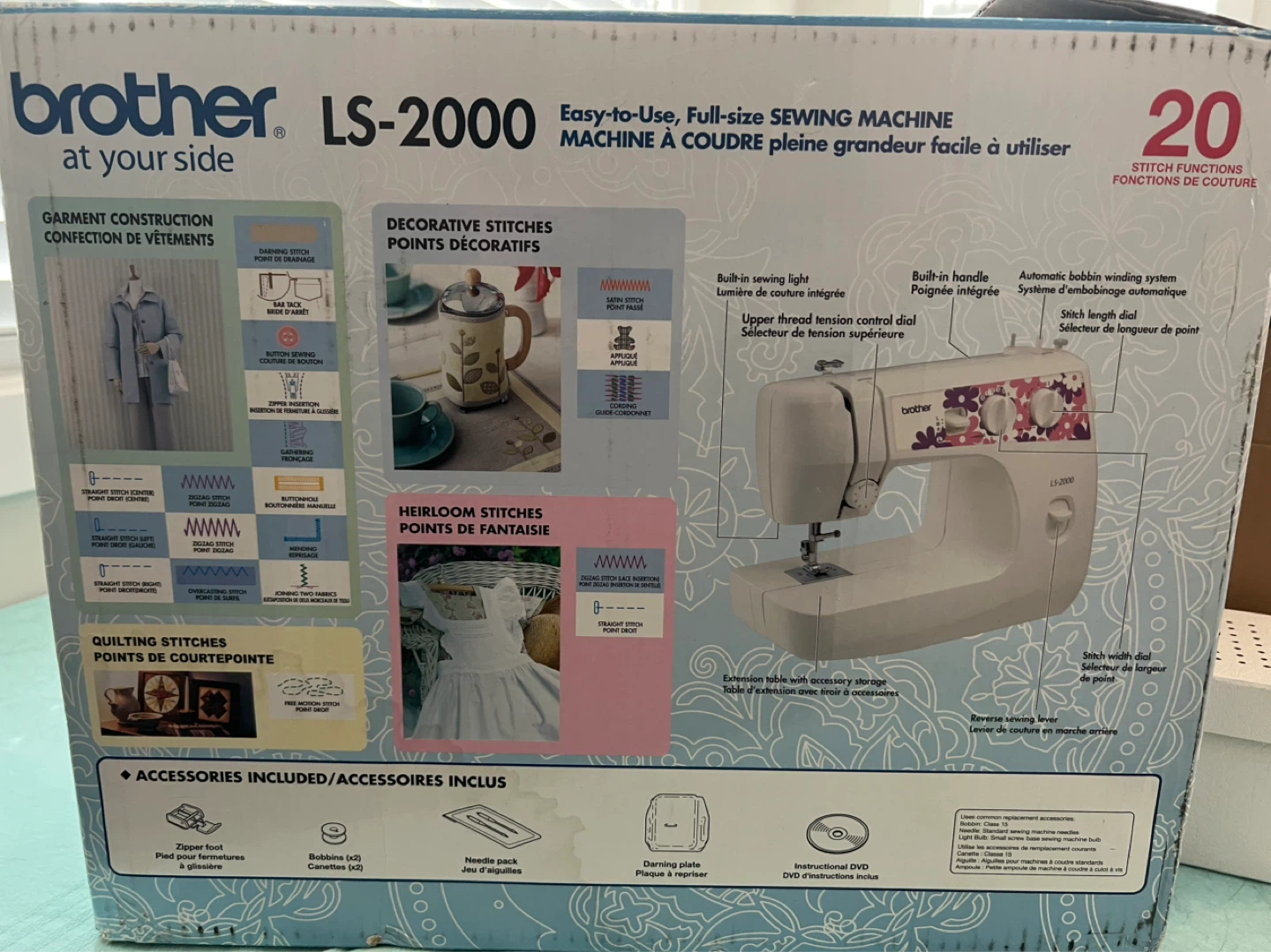 Brothers Sewing Machine LS-2000 - photo 3