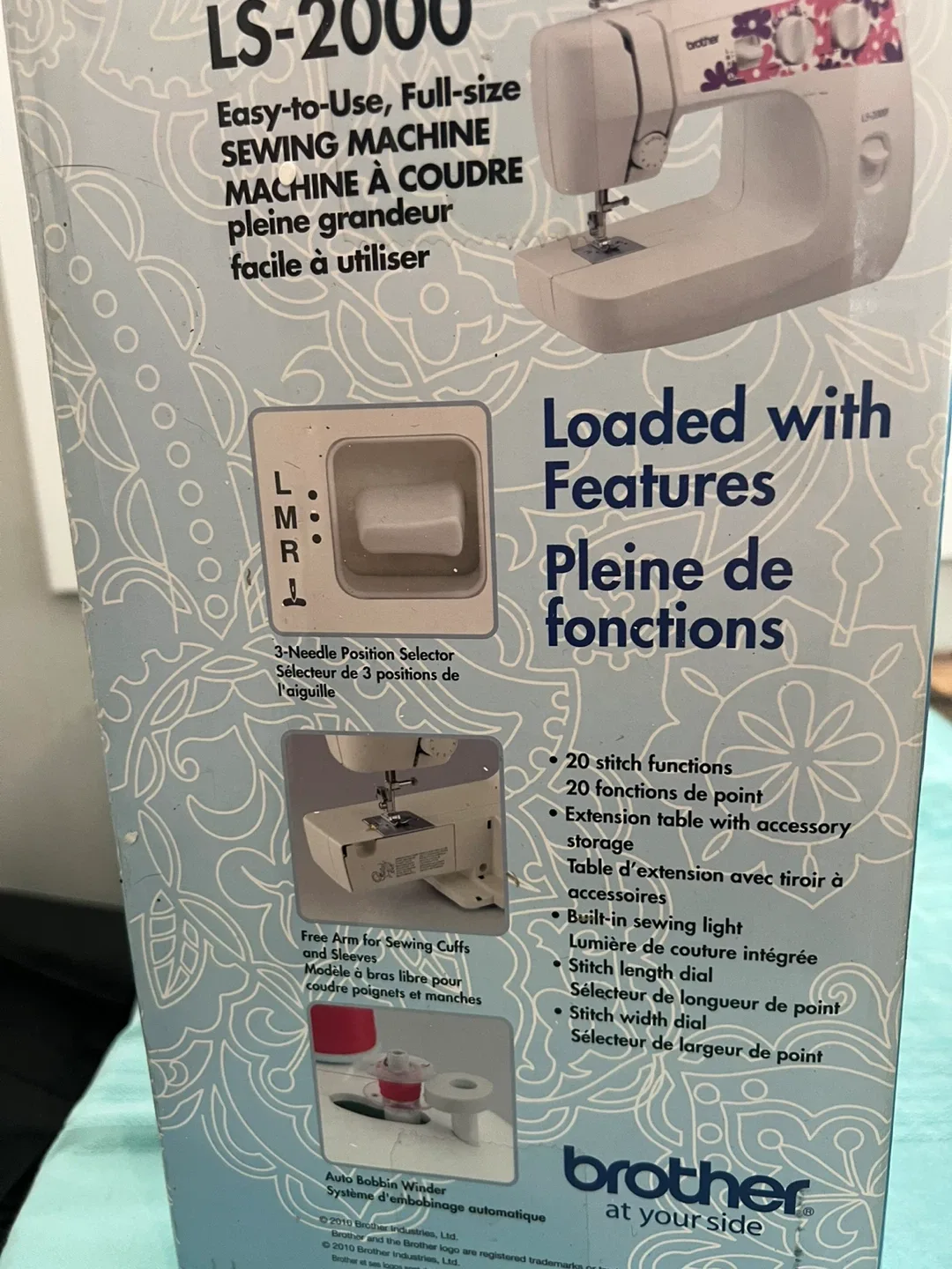 Brothers Sewing Machine LS-2000 - photo 5