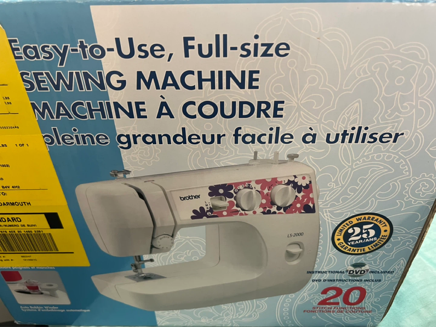 Brothers Sewing Machine LS-2000 - photo 2