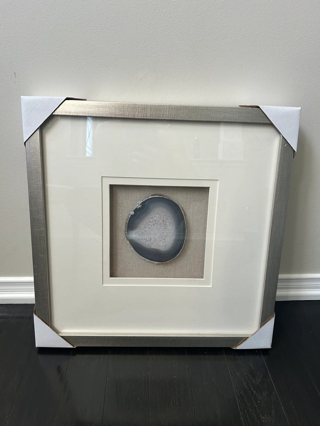 Framed Agate Slice Wall Art