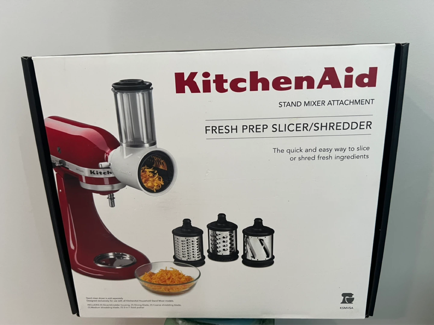 KitchenAid Slice and Shred Attachments