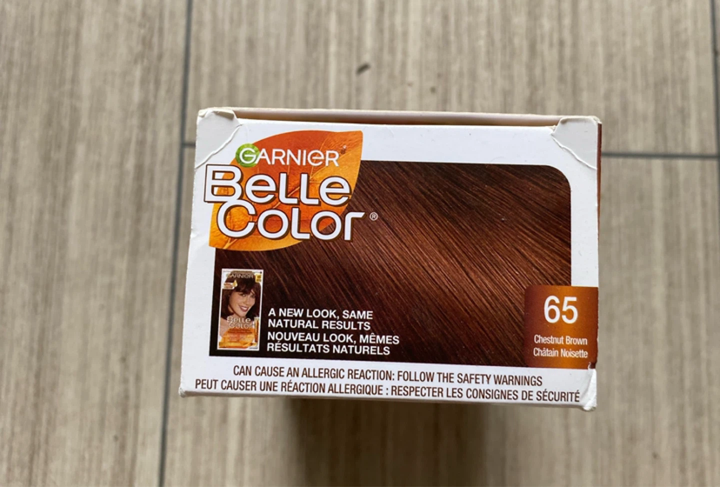 Belle Garnier “Chestnut Brown” hair dye - photo 2