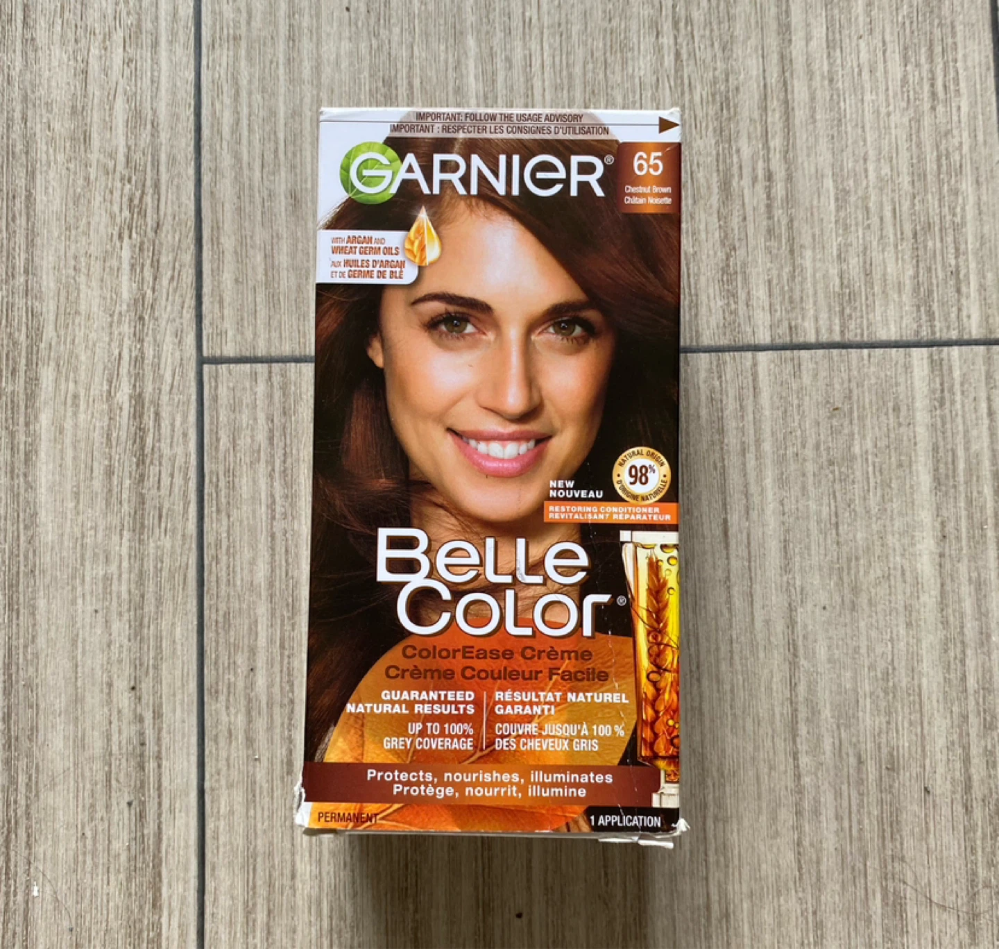 Belle Garnier “Chestnut Brown” hair dye