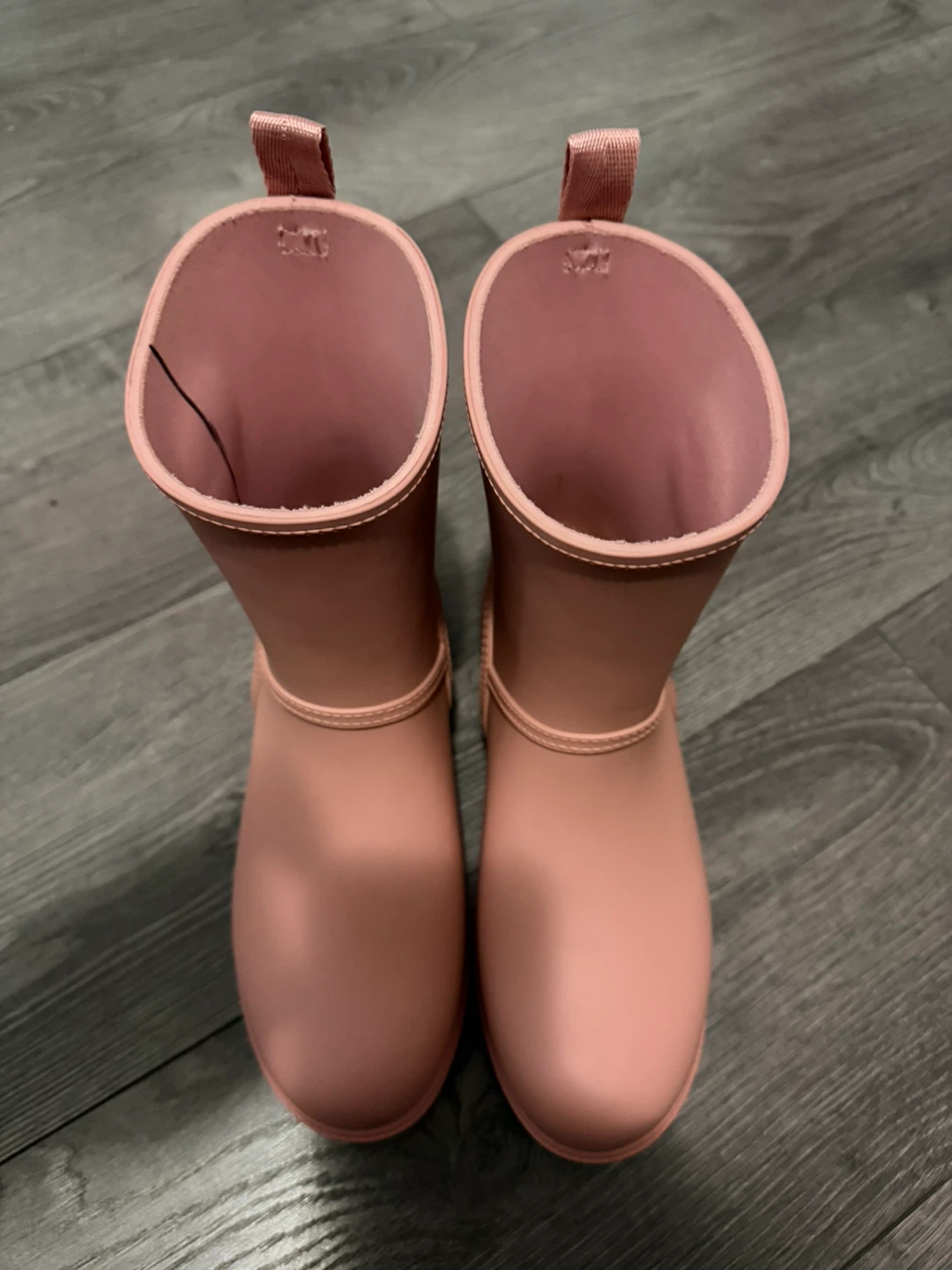 Coach Pink Rubber Rain Boots - Women's Size 7