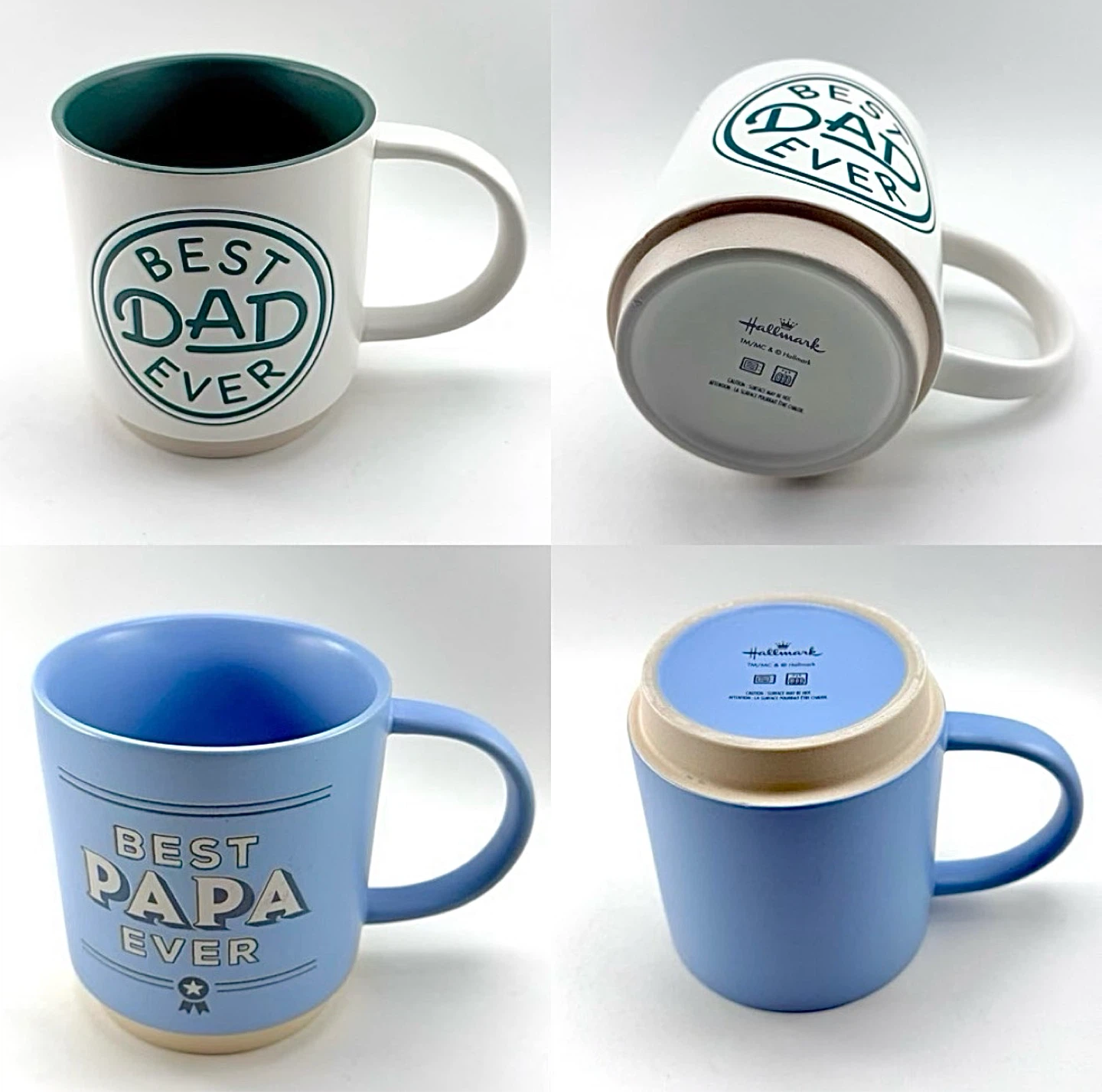 New/unused Hallmark Dad mugs (priced per)