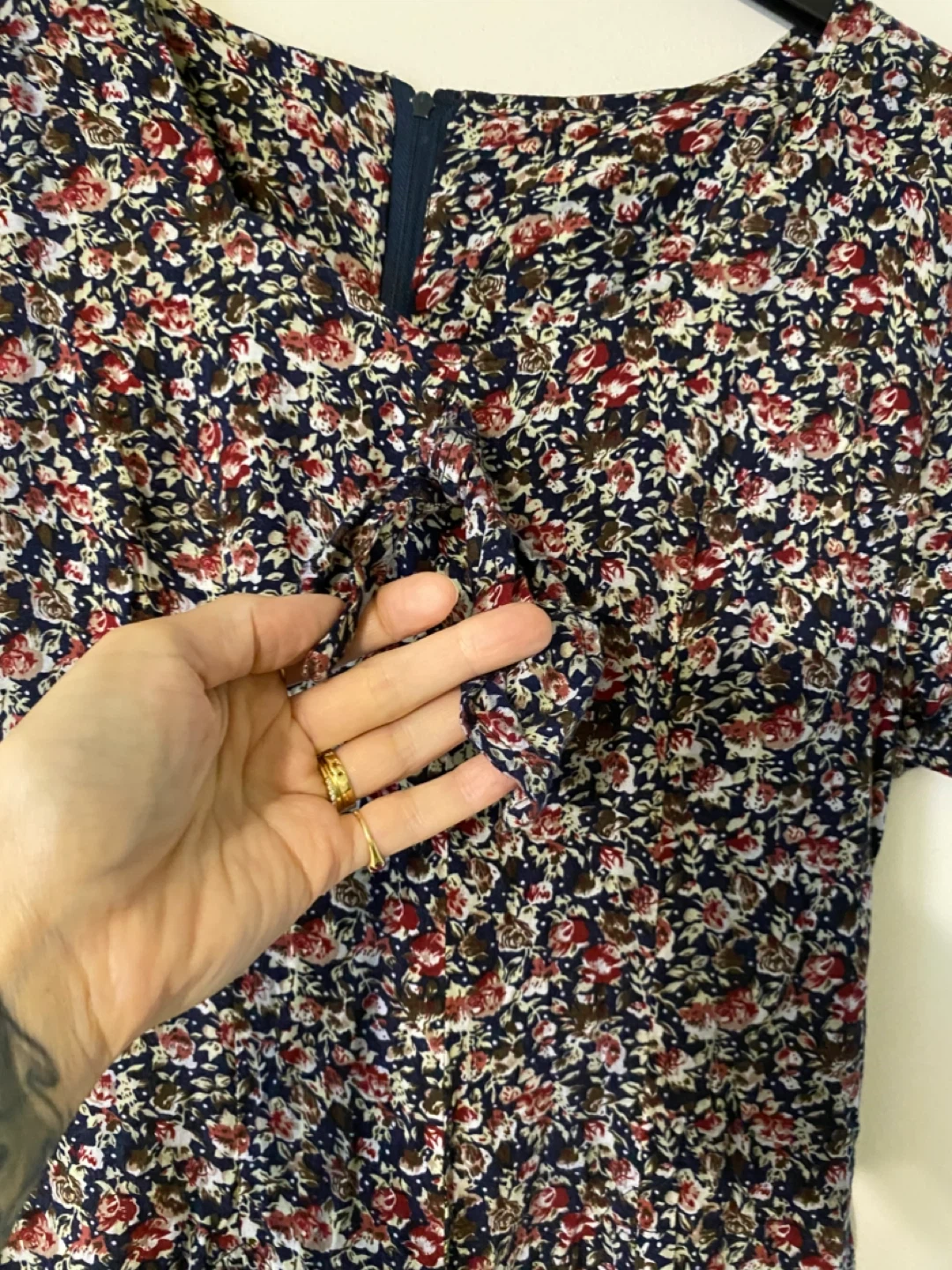 Vintage floral romper - photo 3