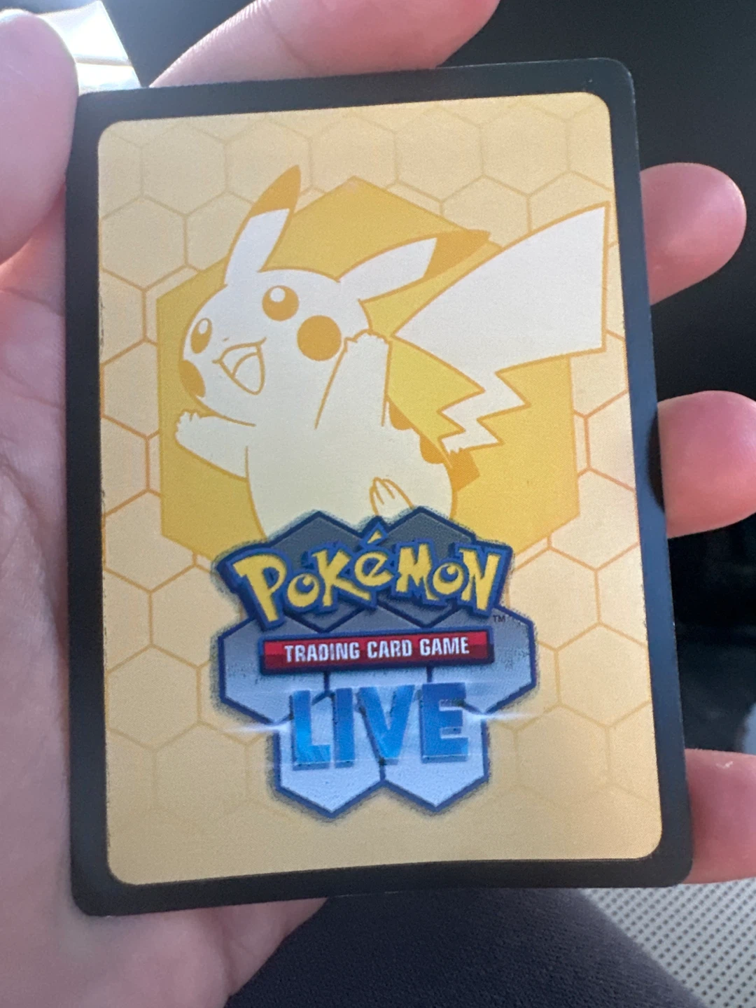 Pokemon Trading Card Game Live Card