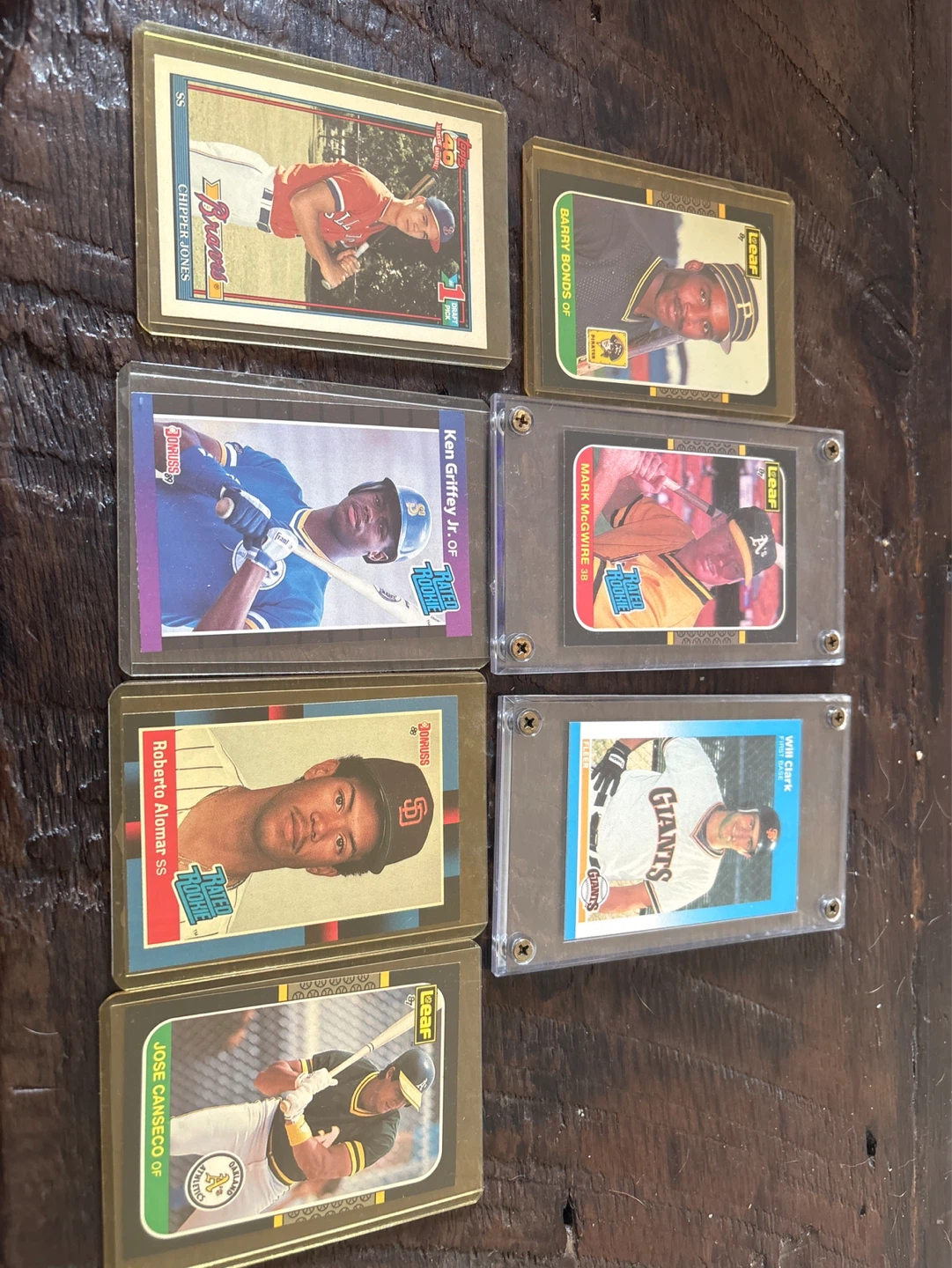 Rookie baseball cards