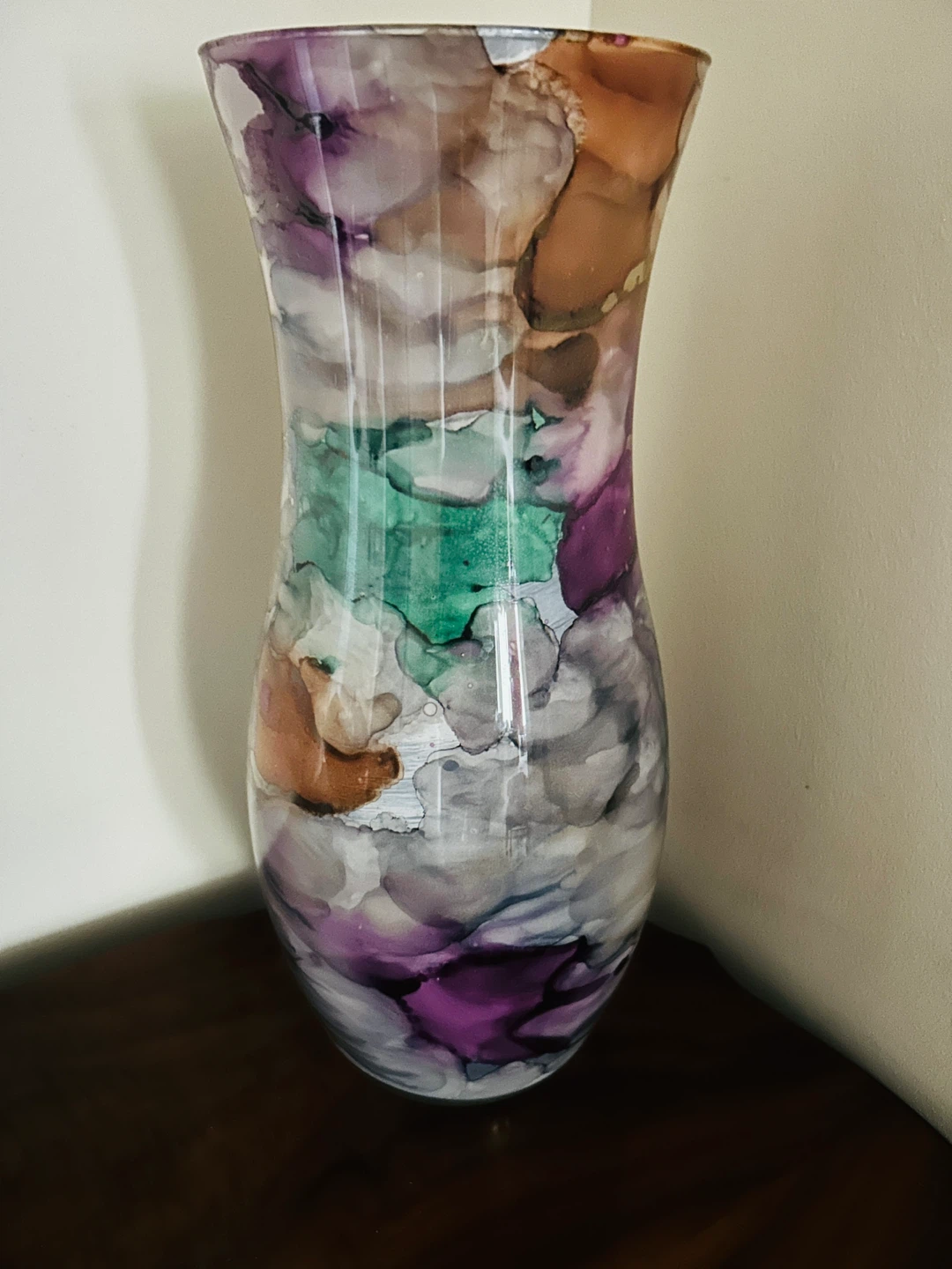 Magnificent 16” Glass Vase