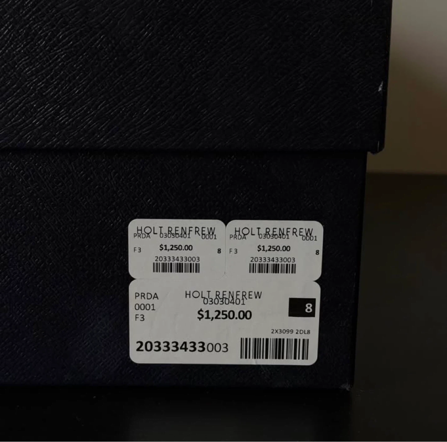 Prada Black Leather Slides - Size 7 - photo 2