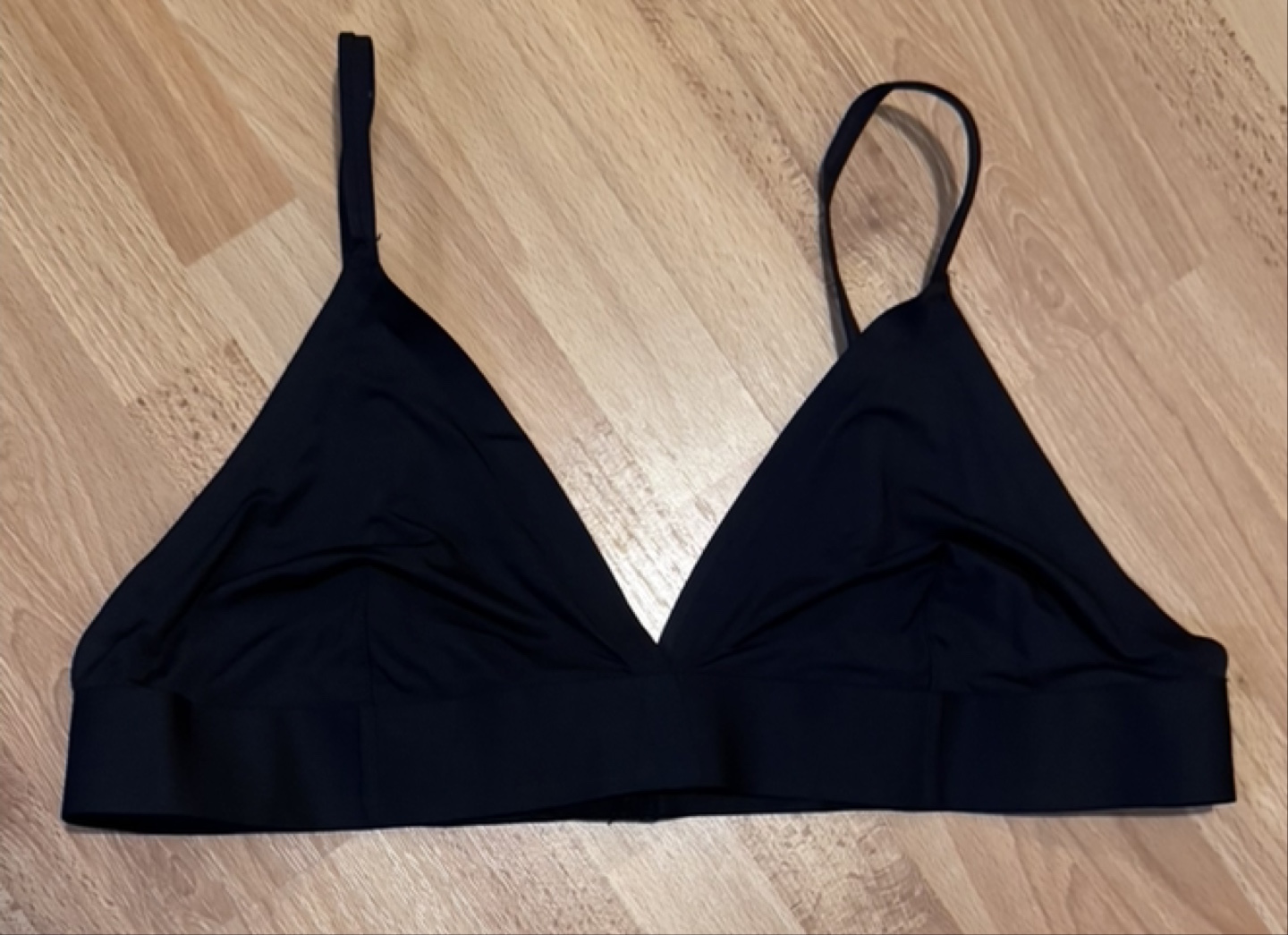 Joe Fresh+ Black Triangle Bralette - 1X