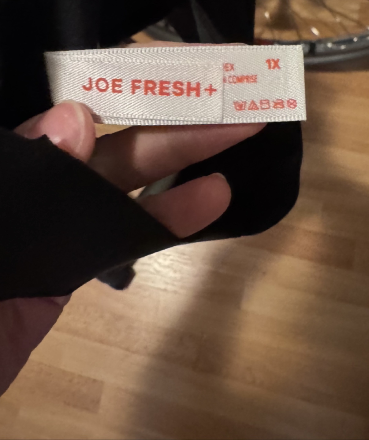 Joe Fresh+ Black Triangle Bralette - 1X - photo 3