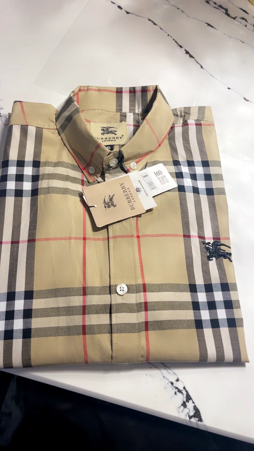 Burberry London England Nova Check Button-Down Shirt - photo 4