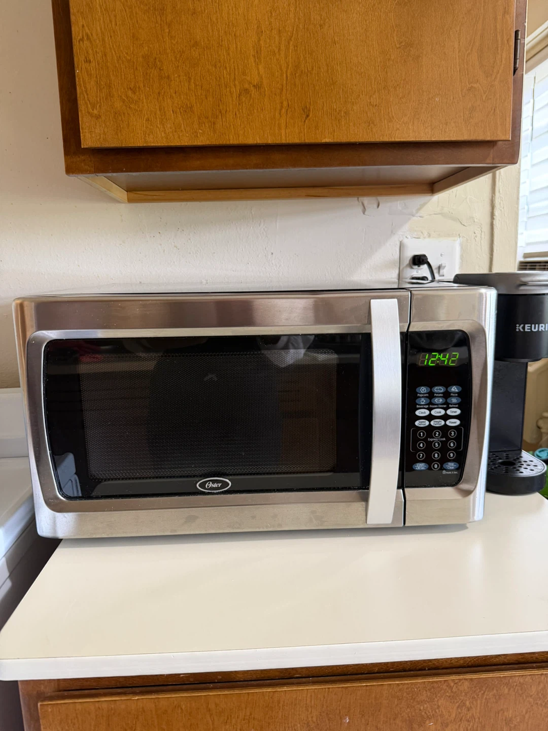 Oster stainless steel microwave