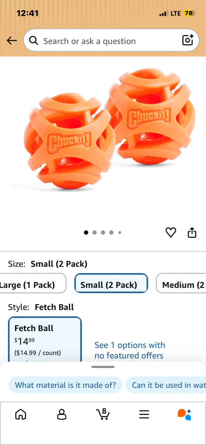 Brand New Chuckit Small Dog Balls Lot - photo 5