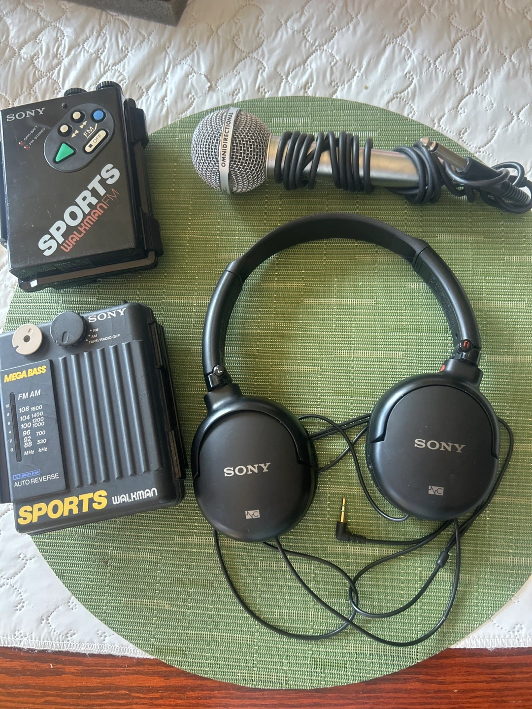 Sony Sports Walkmans, Headphones