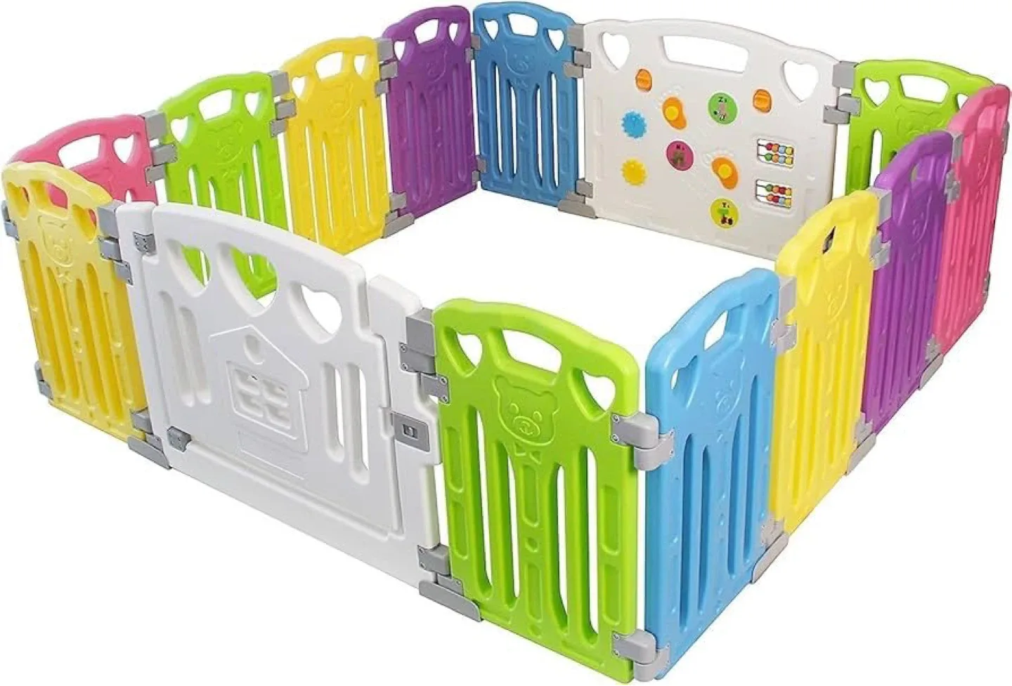 Multi-Color Playpen for Toddlers