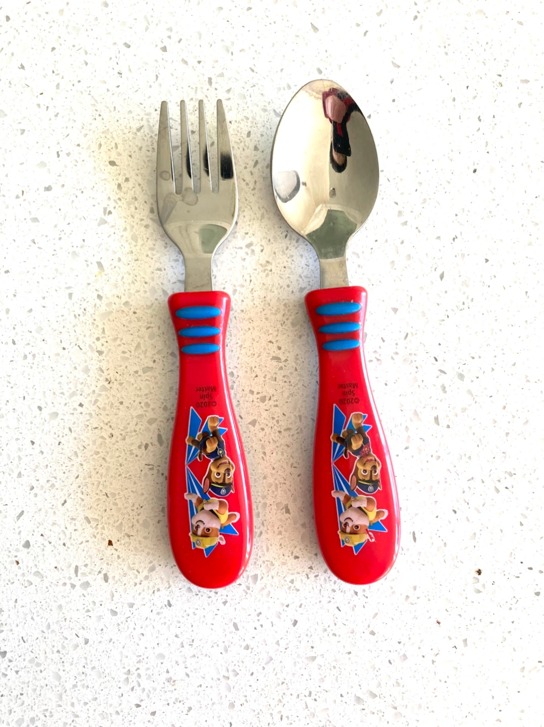 ✨Set of Kids Plate & Paw Patrol cutleries  Kit