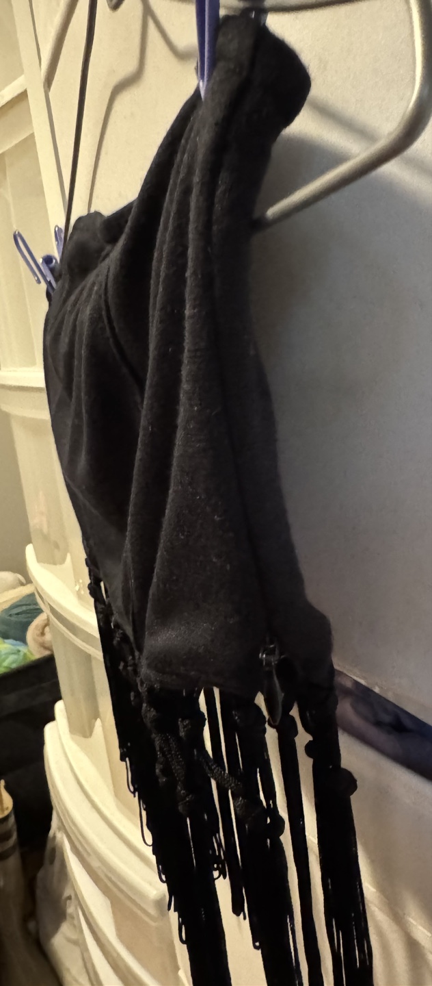 Black Fringe Bandeau Top - Forever 21 - photo 2