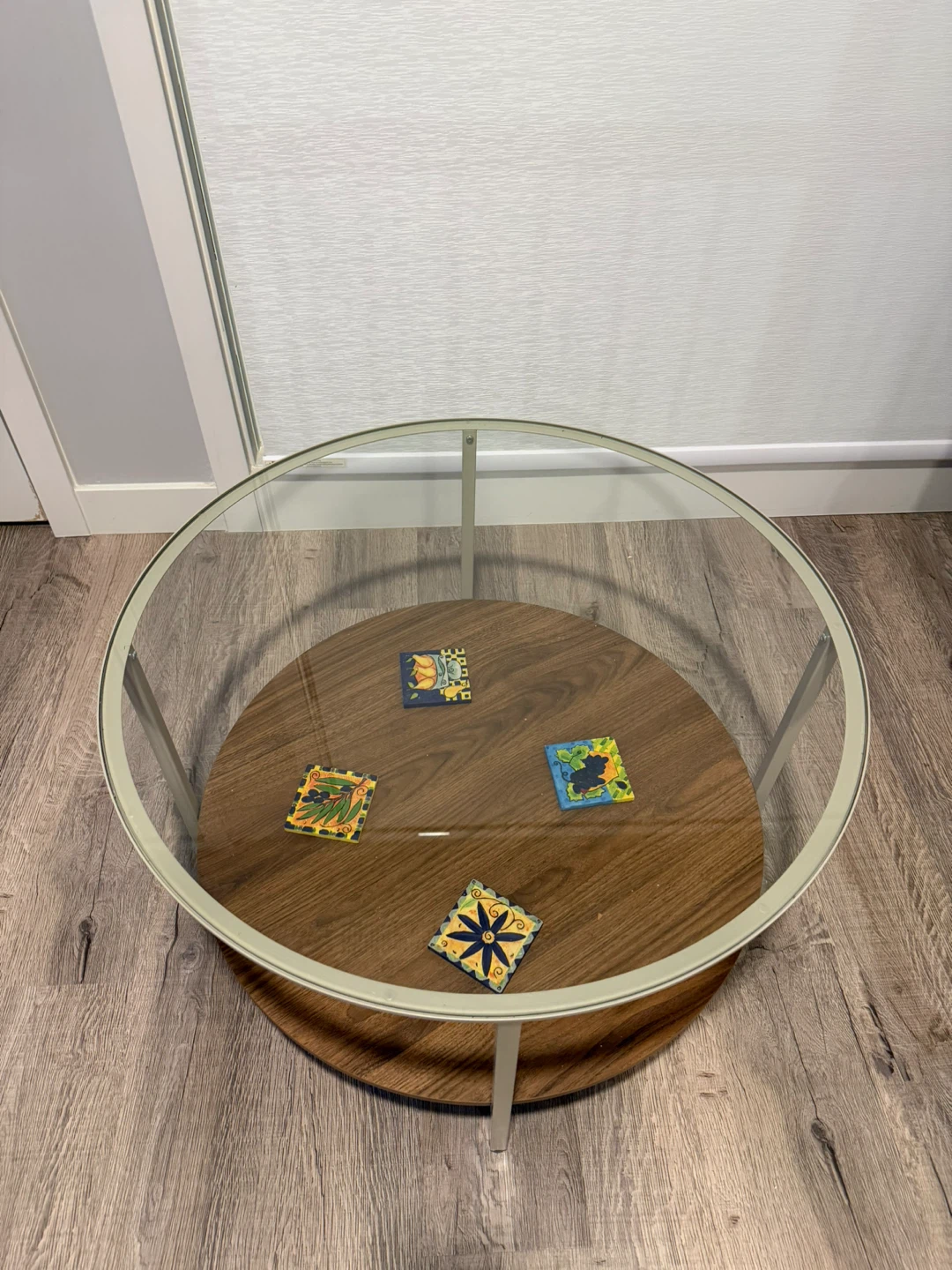 IKEA VITTSJÖ Coffee Table - Black-brown/Glass, 75 cm - photo 2