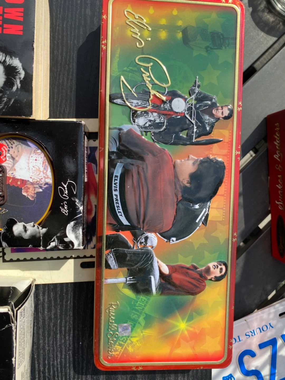 Elvis Presley stuff movies cards etc