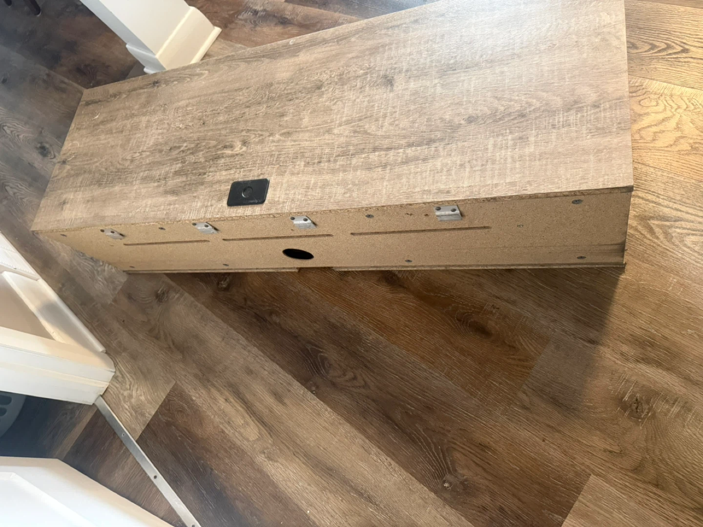 Rustic Wood Entertainment TV Stand - photo 4