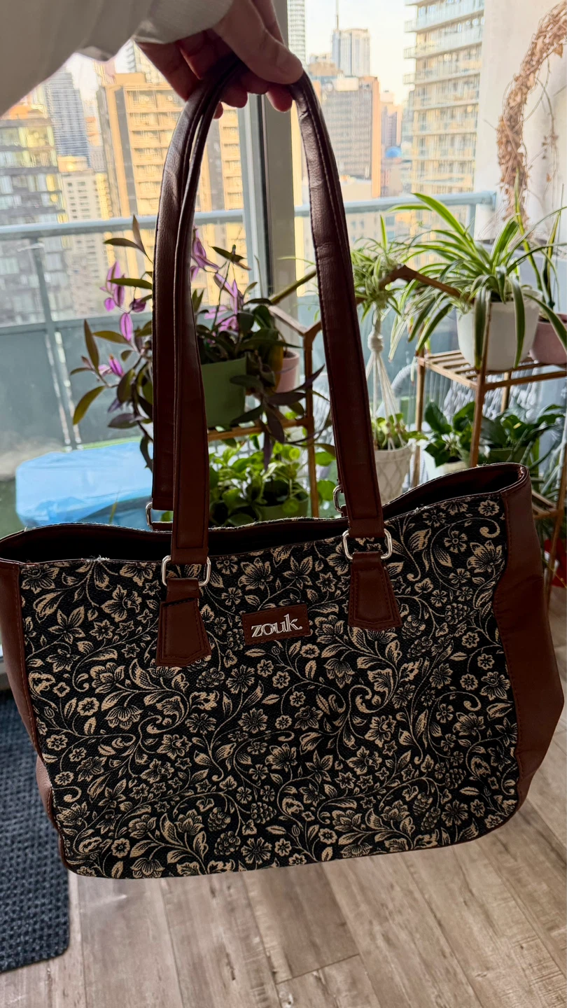 Zouk Floral Tote Bag