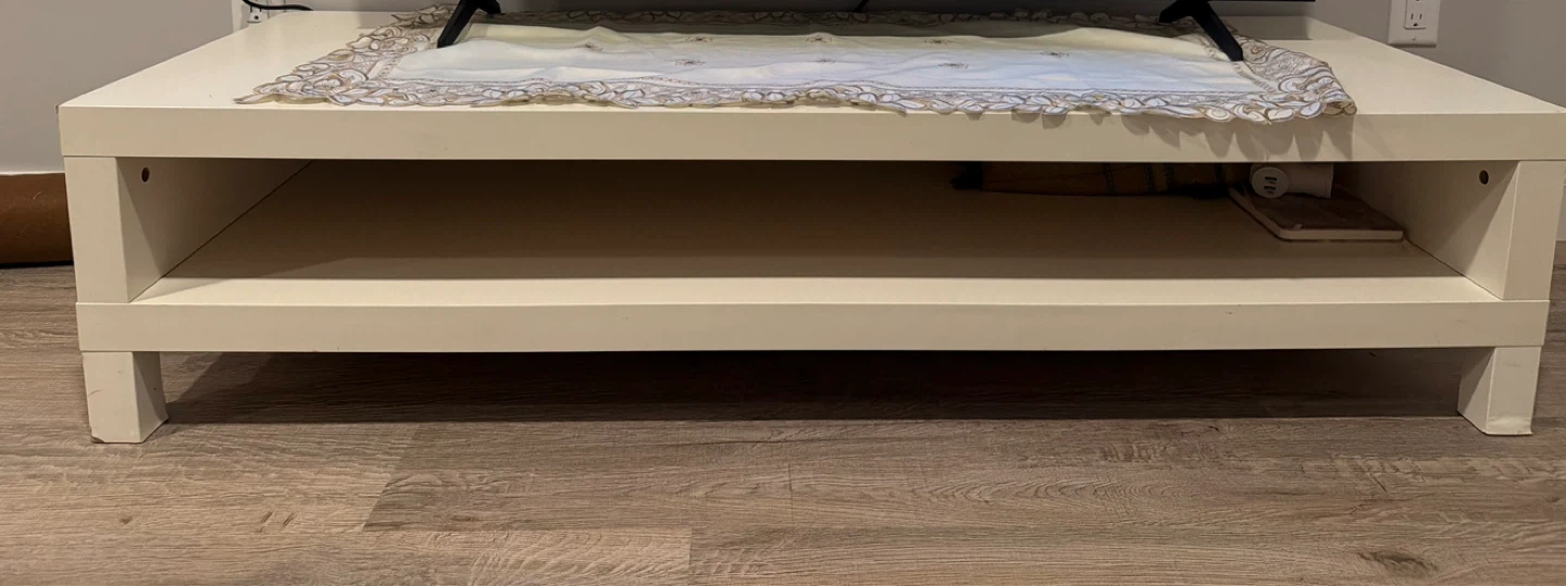 White Coffee Table - 120cm