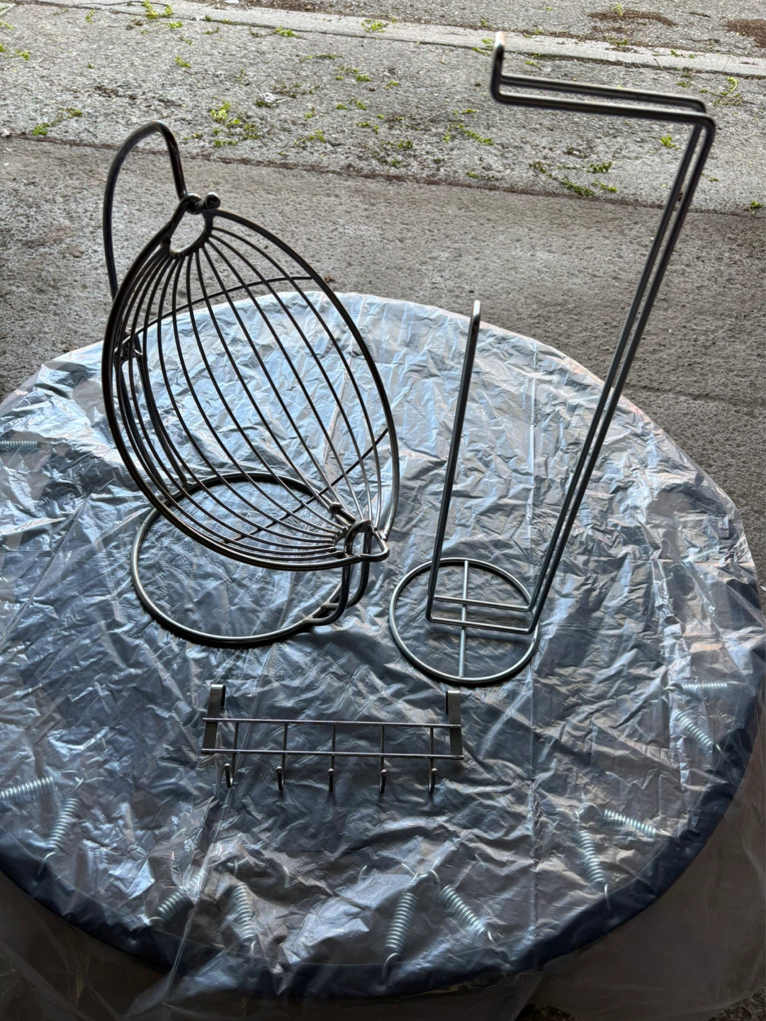 Wire Fryer Basket and Stand