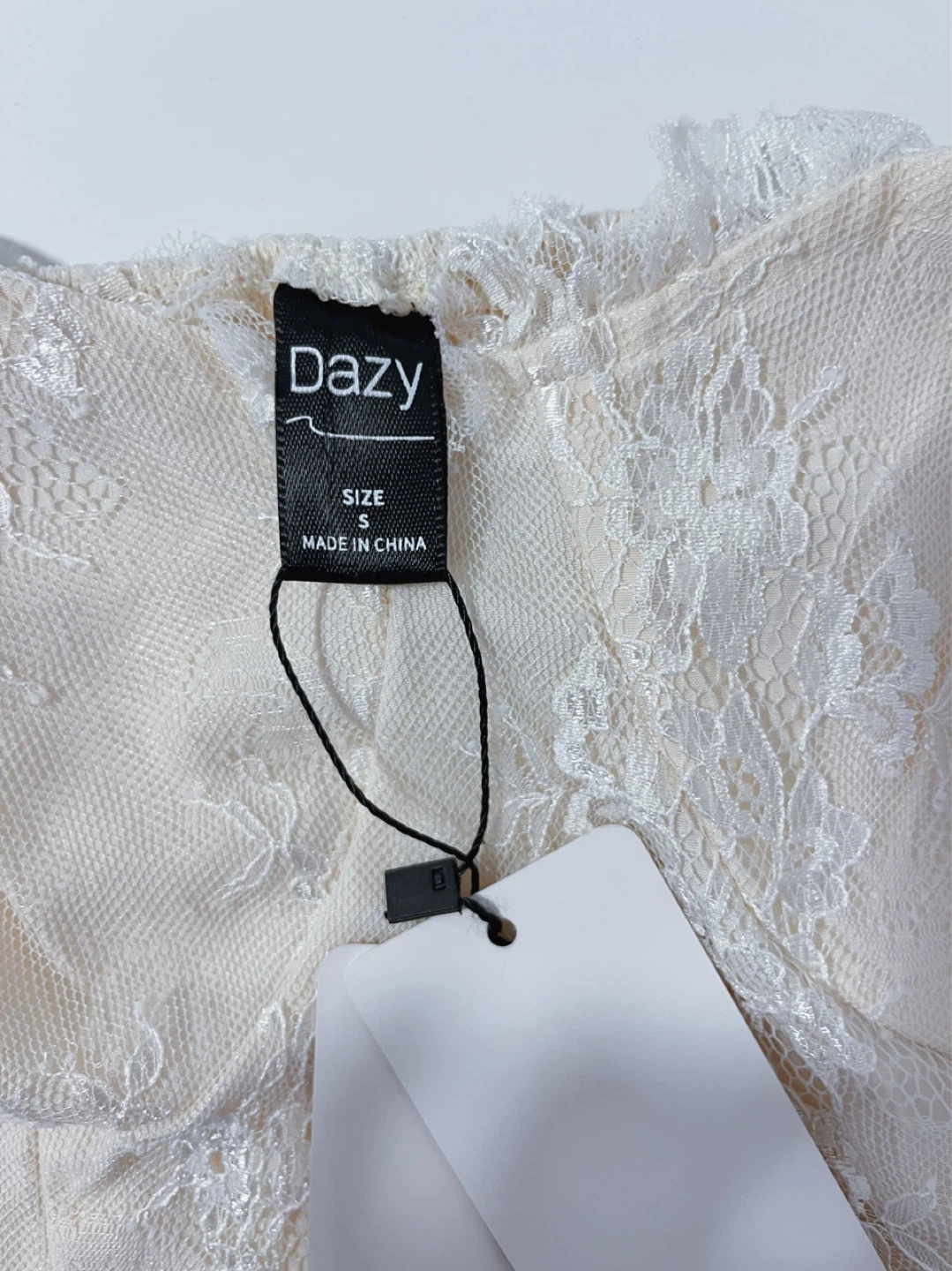 Brand New Dazy Lace Top & Forever 21 Bodysuit - Size XS - photo 4