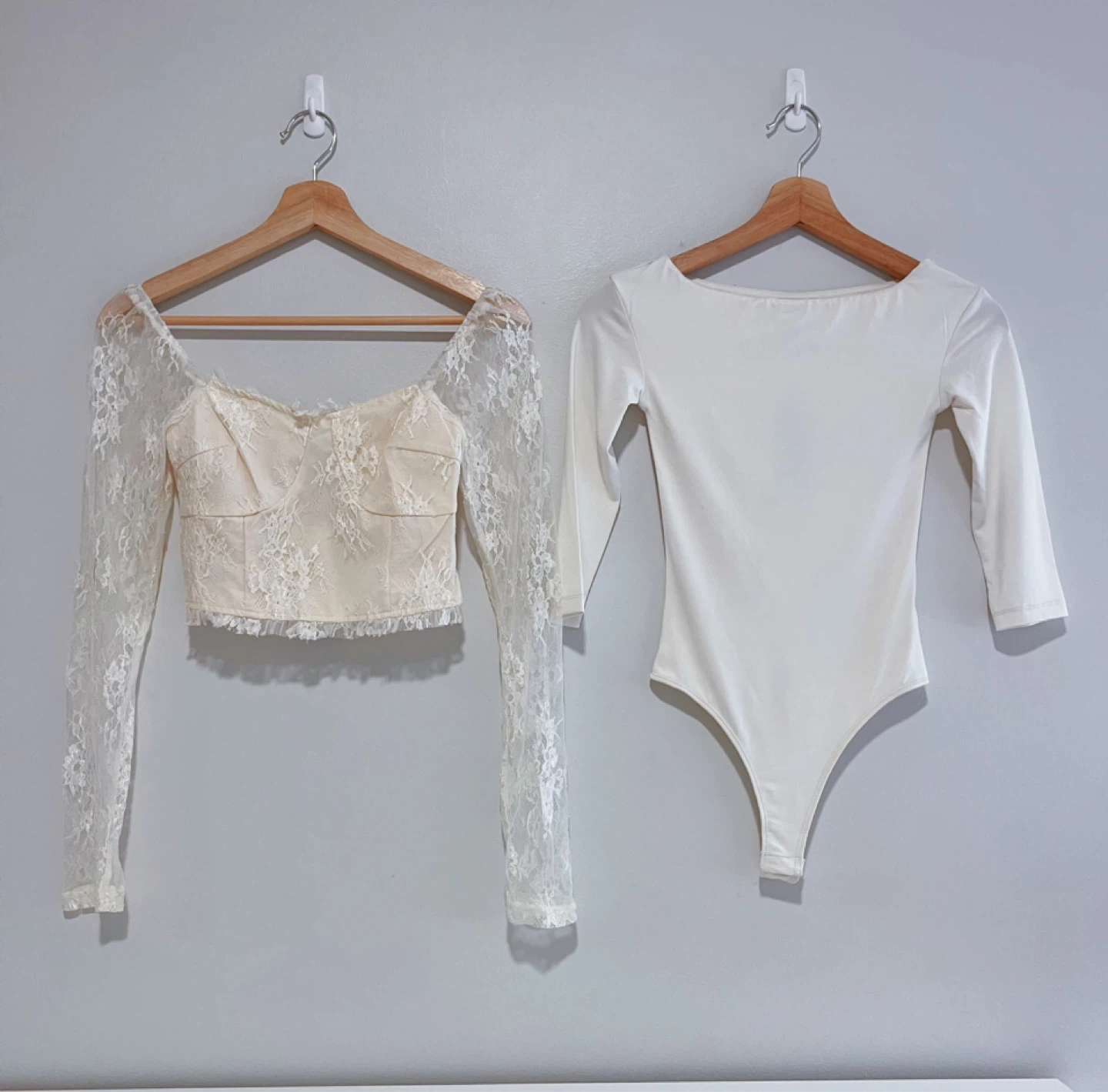Brand New Dazy Lace Top & Forever 21 Bodysuit - Size XS - photo 2