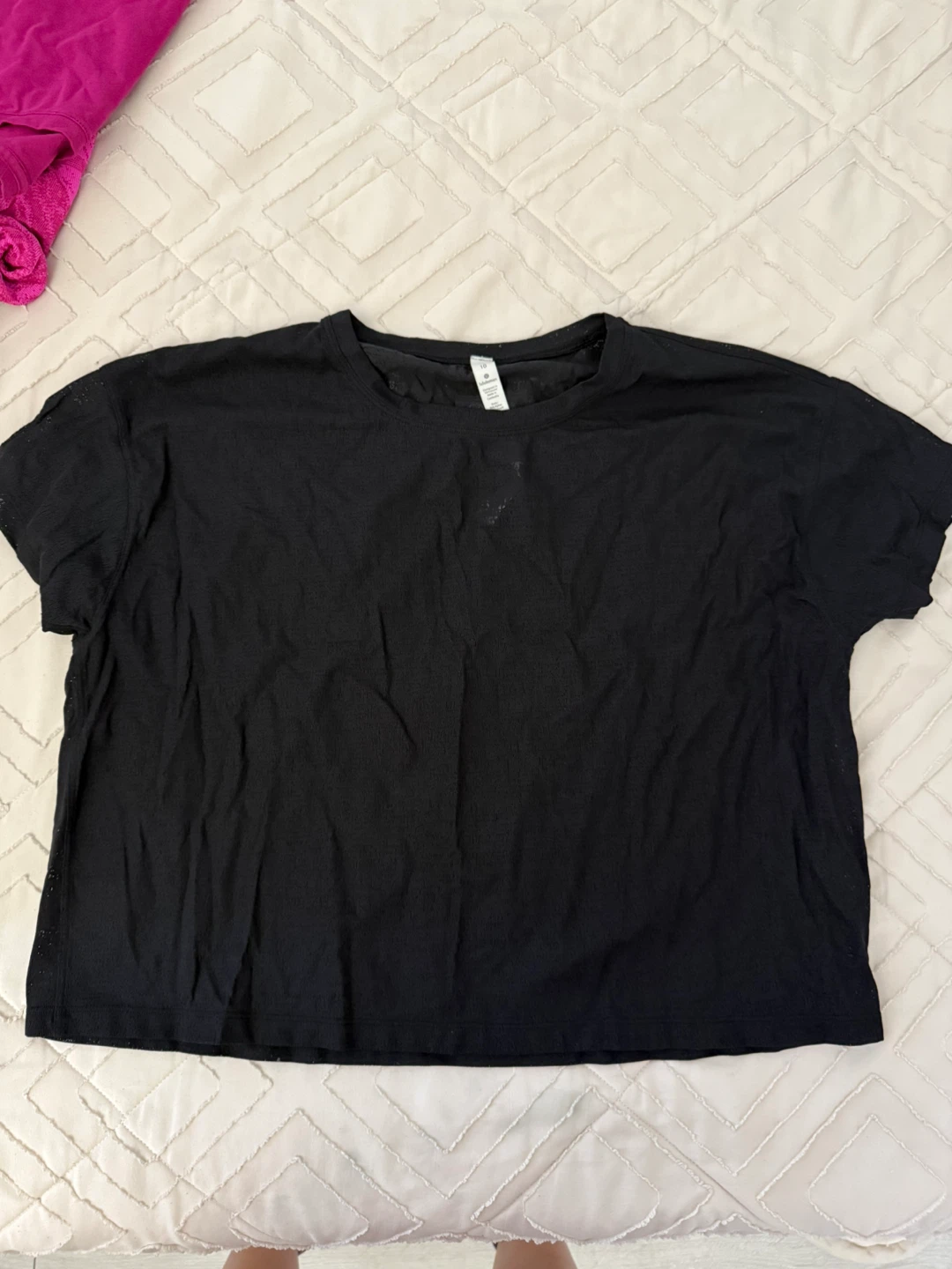 Lululemon Black T-Shirt Size 10