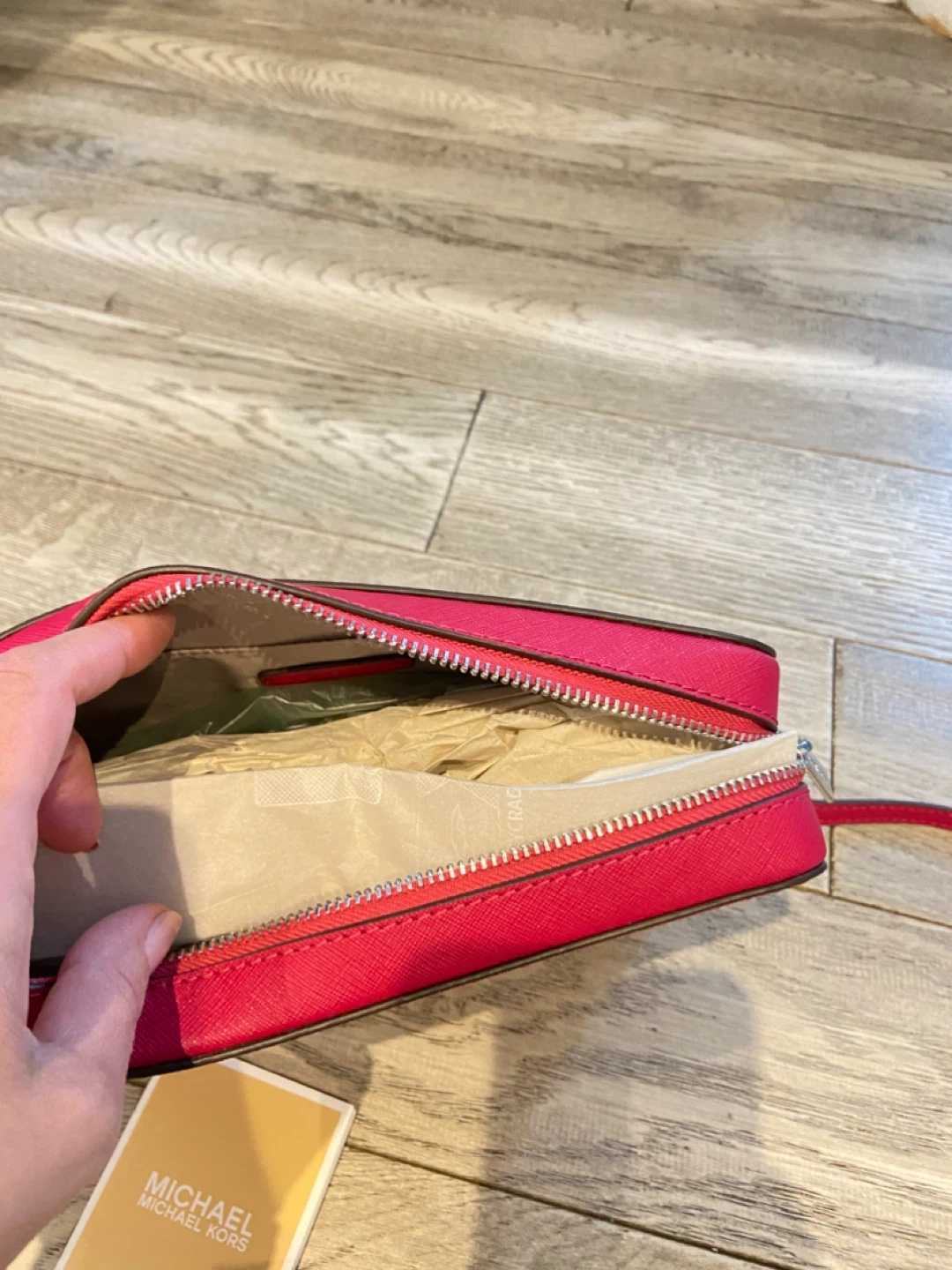 Michael Kors Ginny Camera Bag - Bright Red - photo 2
