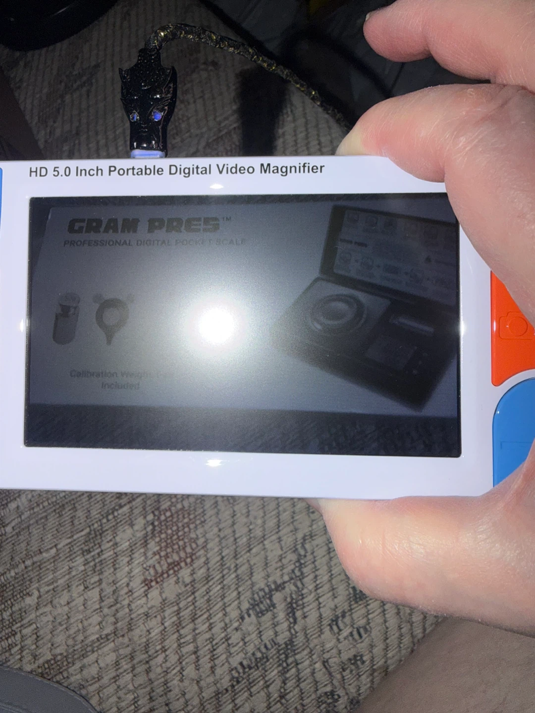 Portable Digital Video Magnifier 5 inch HD LCD Dual Lens - photo 4