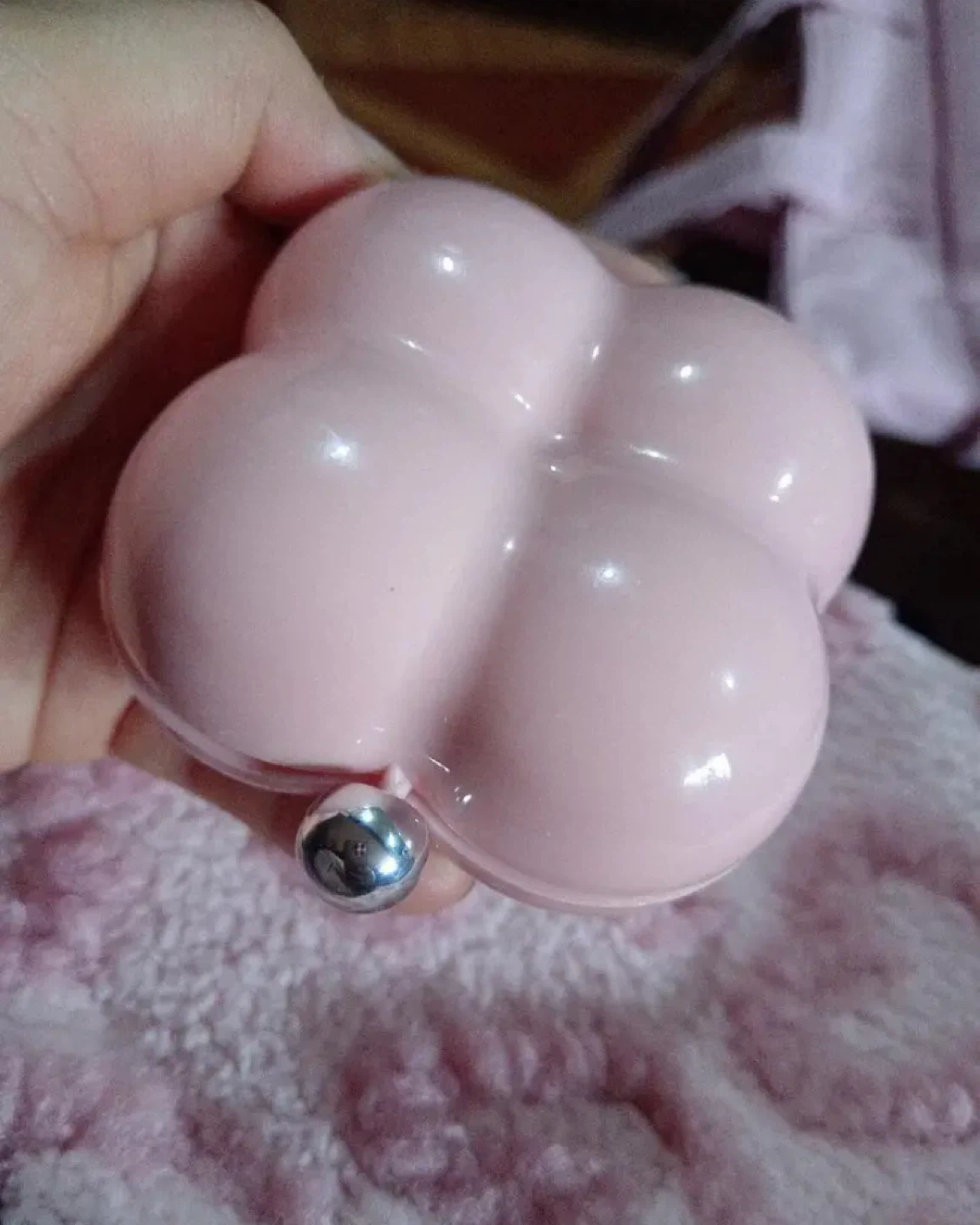 Pink Compact jewelry Case