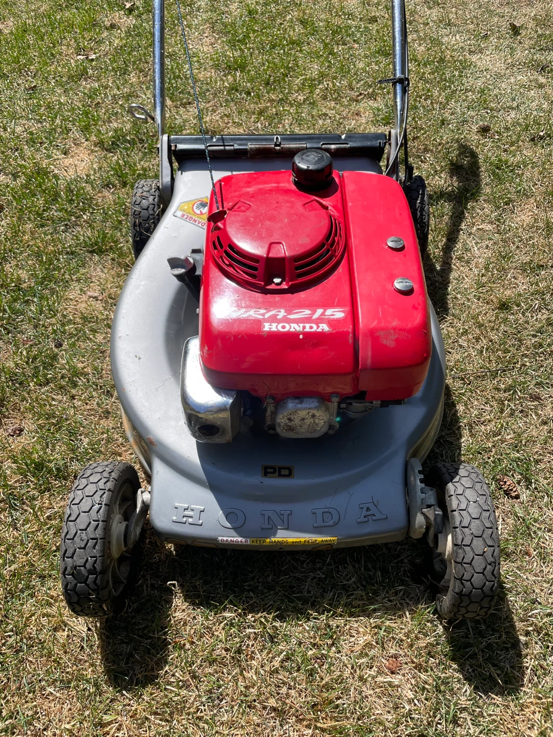 Honda HRA215 Gas Lawn Mower - photo 3