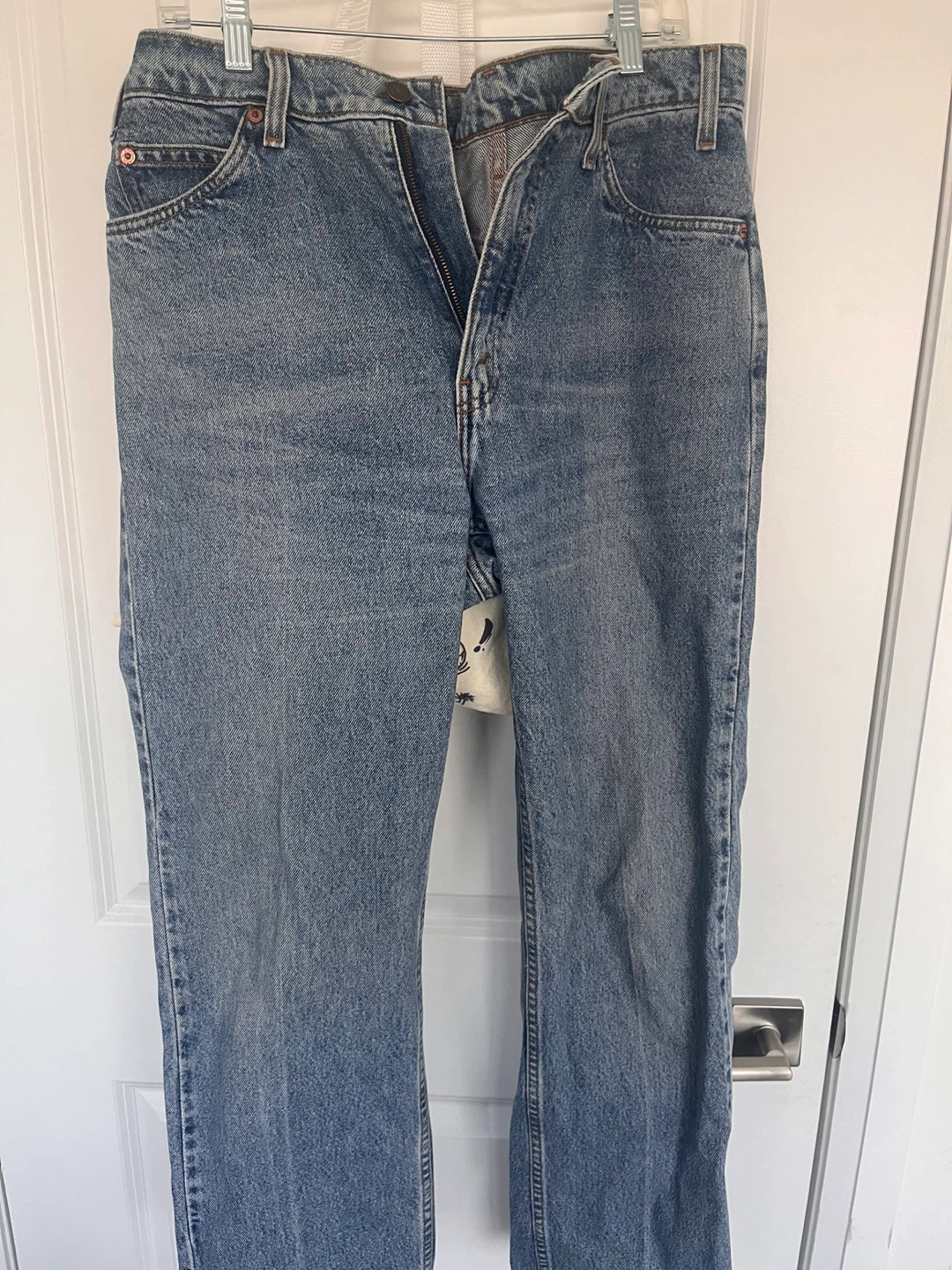 Levi's 505 Regular Fit Straight Leg Jeans - W34 L32