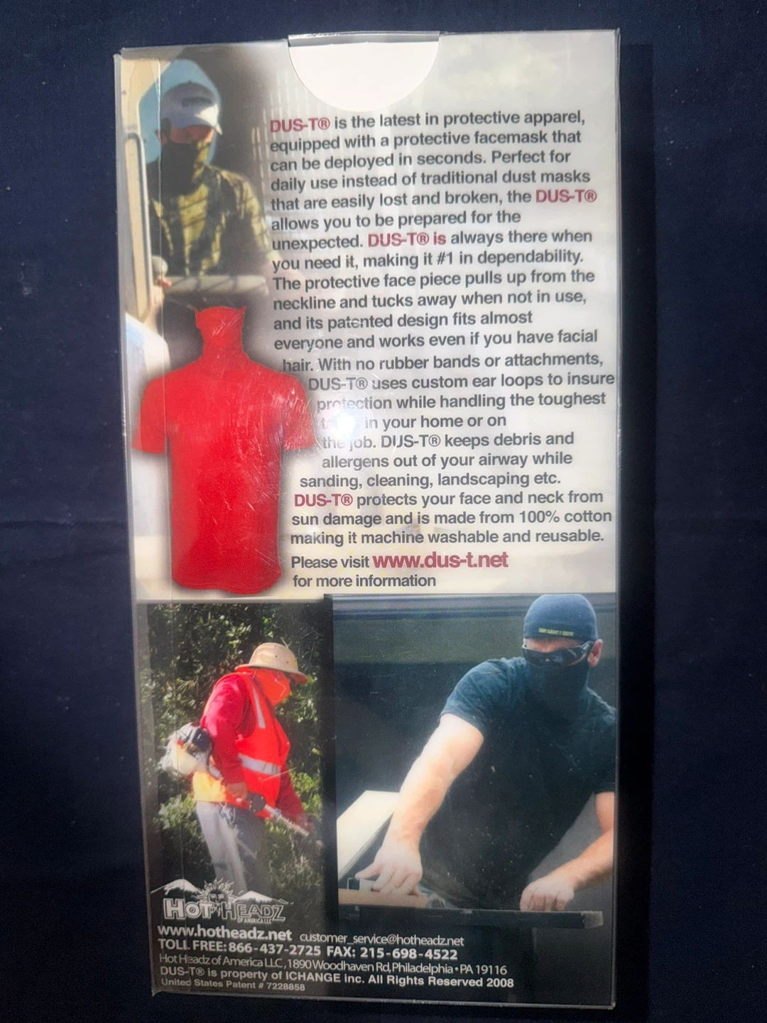 DUS-T Protective Face Mask Short Sleeve Shirt XXL - photo 4