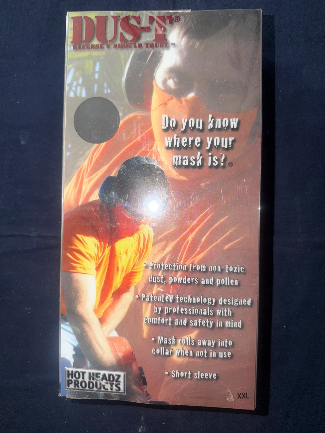 DUS-T Protective Face Mask Short Sleeve Shirt XXL