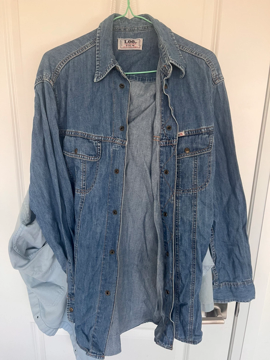 Lee Union Made Denim Shirt - Size M