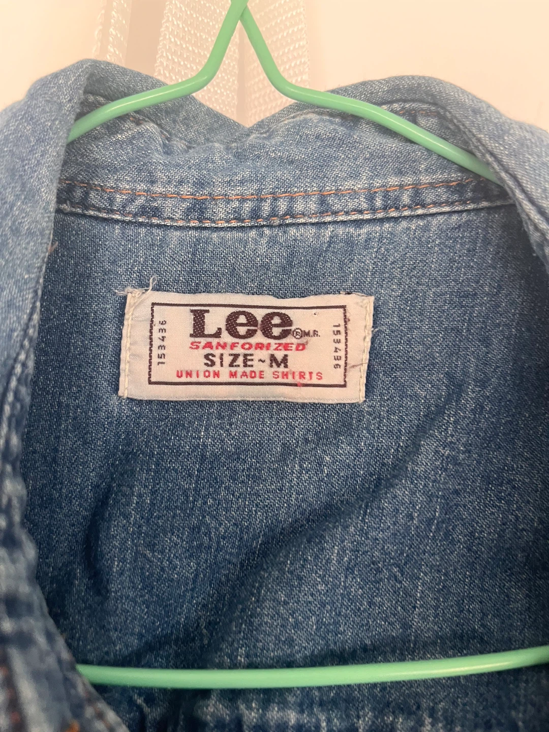 Lee Union Made Denim Shirt - Size M - photo 2
