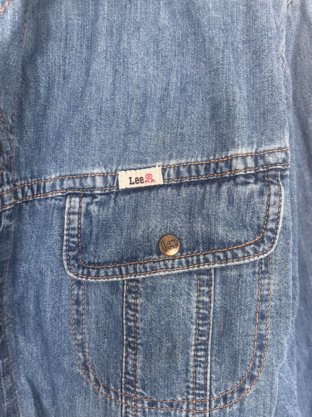 Lee Union Made Denim Shirt - Size M - photo 3