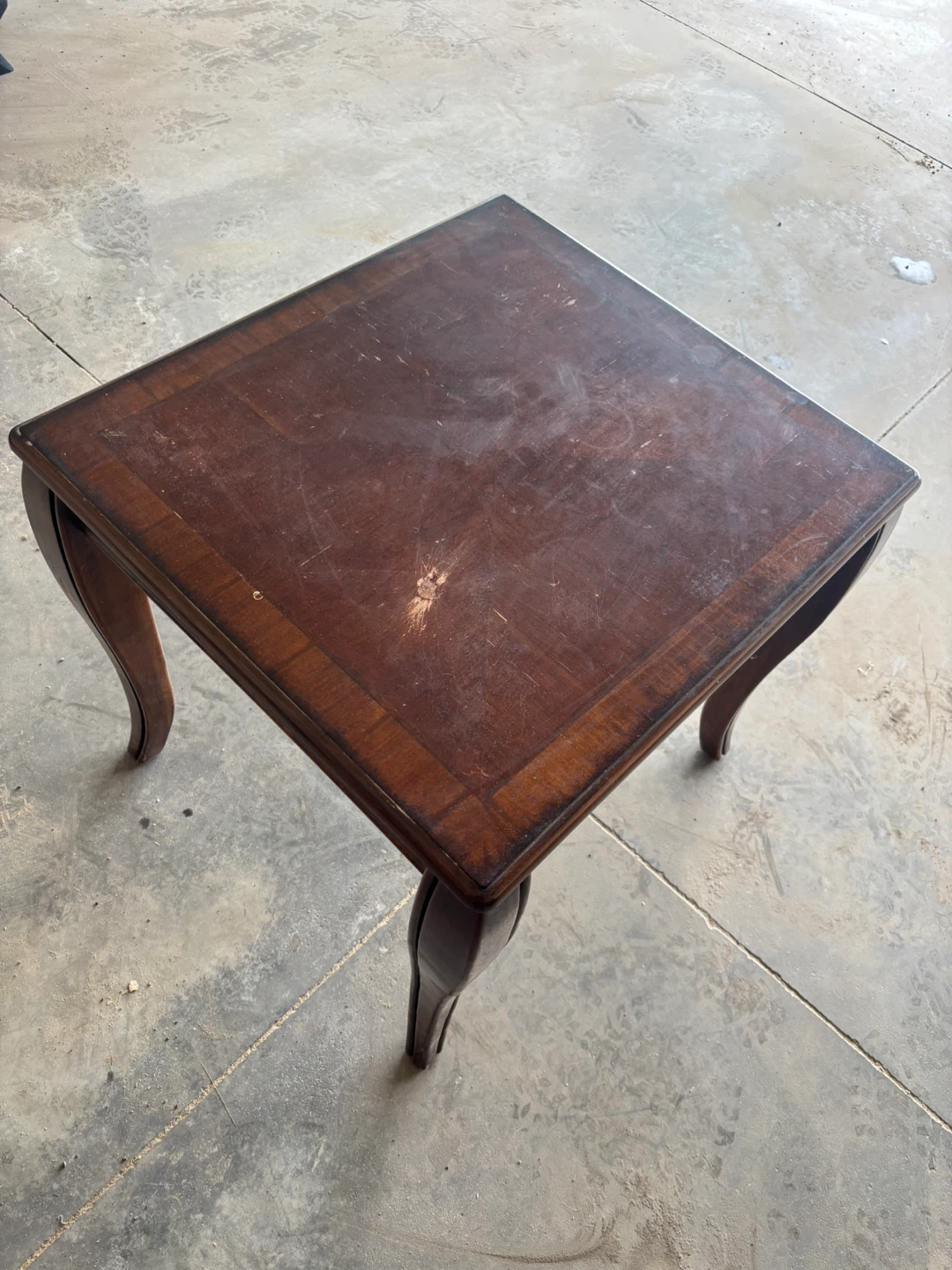 Wooden End Table