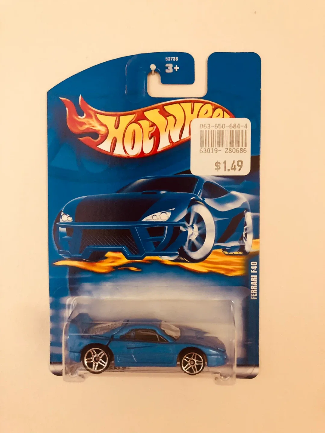 Hot Wheels Ferrari F40 Die-Cast Car