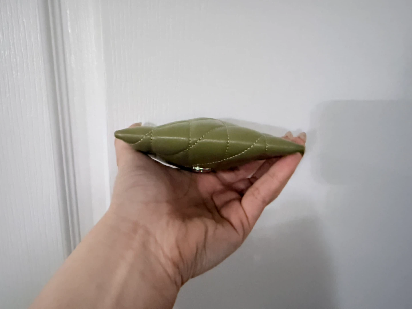 Coach Quilted Card Case - Olive Green - photo 5