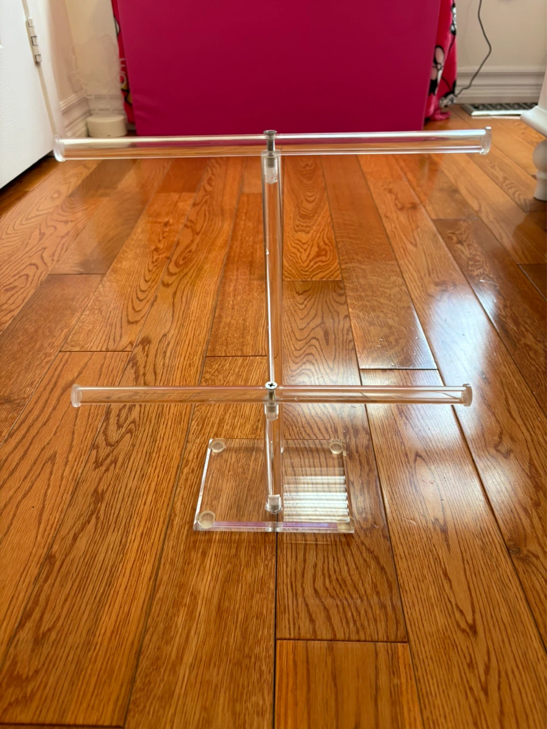 Clear Acrylic T-Bar Jewelry Stand - photo 5